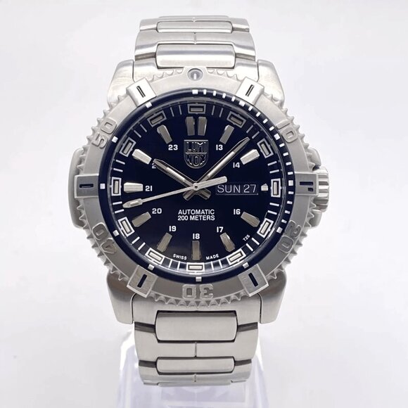 Luminox Steel Black Dial Automatic Mens Watch
